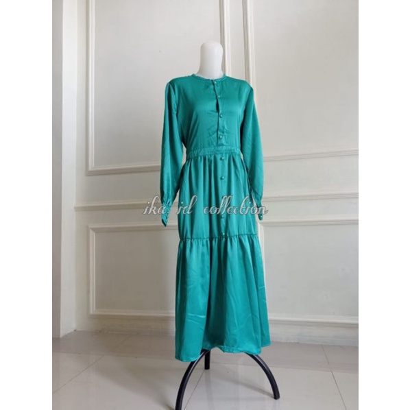 Gamis satin modern stlye