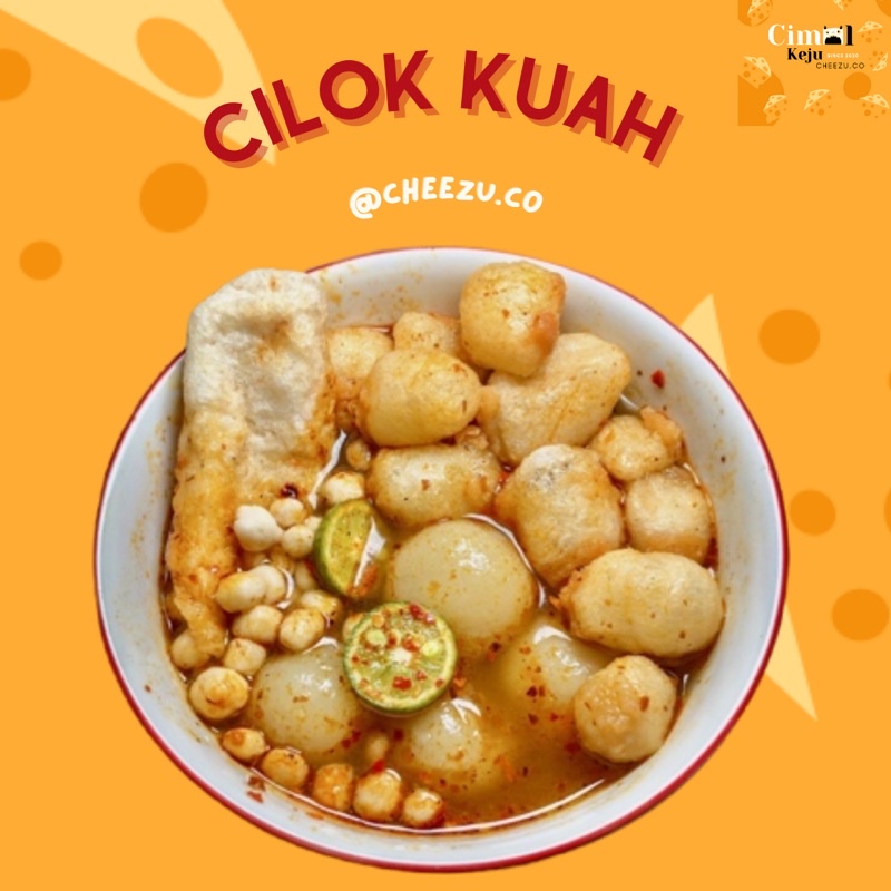

CILOK KUAH KOMPLIT INCLUDE BUMBU DAN TOPPING KEMASAN VAKUM