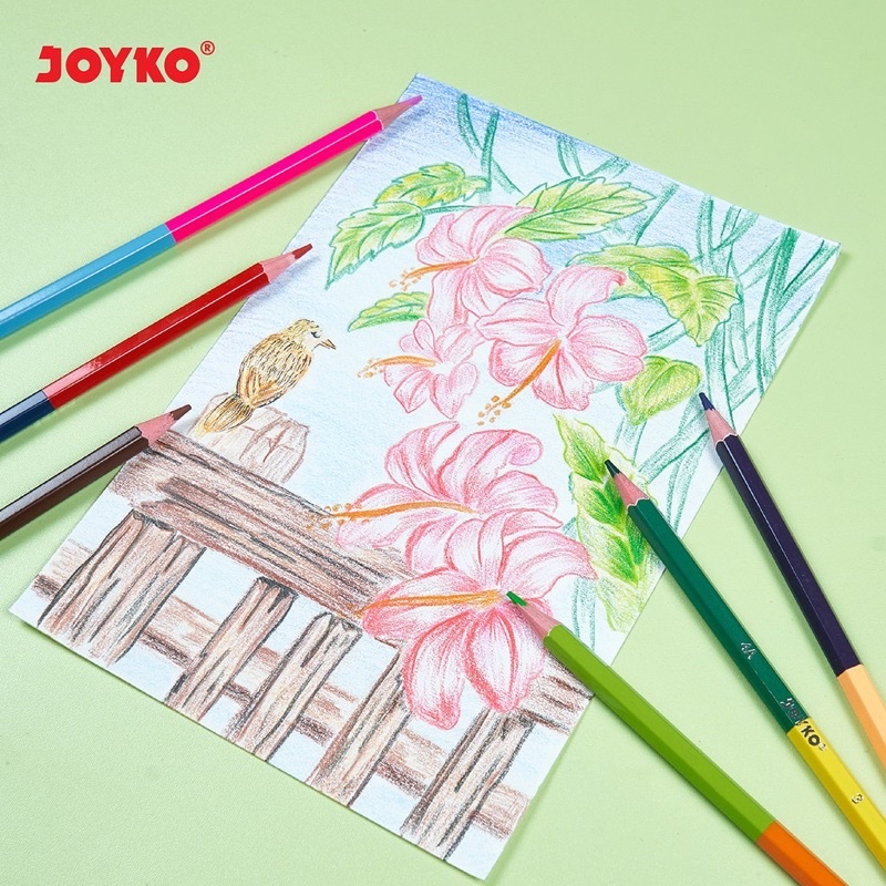 Joyko Pensil Warna 2Mata CP-BI100/CP-BI101