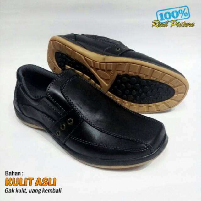 sepatu fantofel fantopel fantovel pantopel pantofel pantovel vantofel vantopel  kulit sapi asli