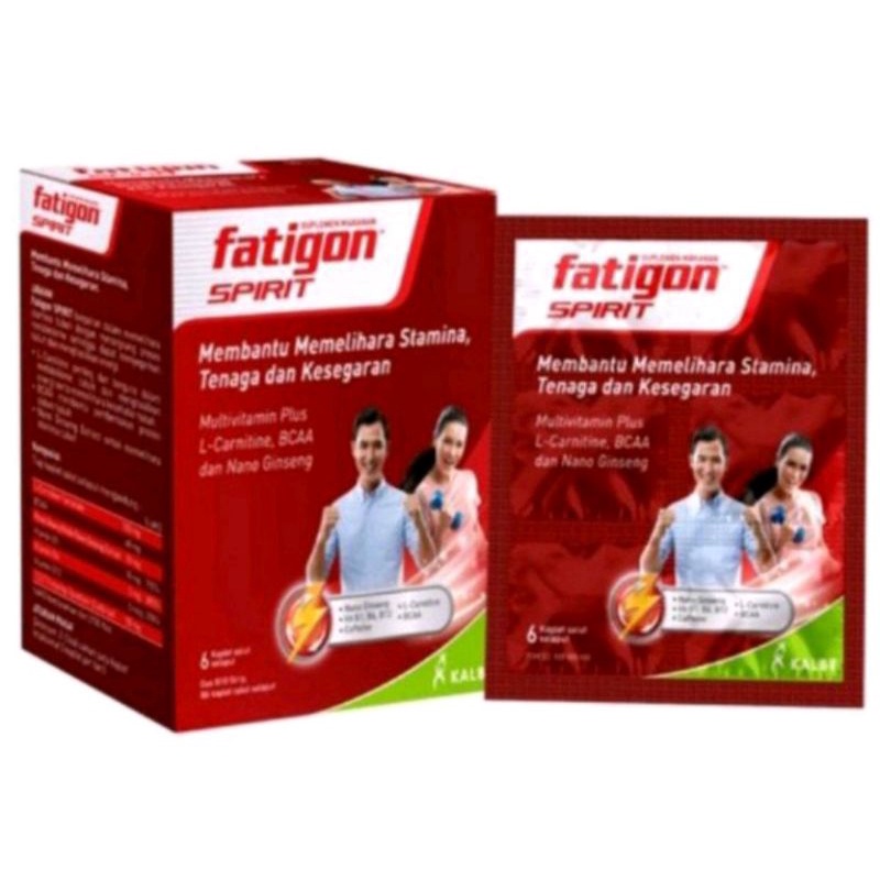 Fatigon Spirit Strip 6 Tablet