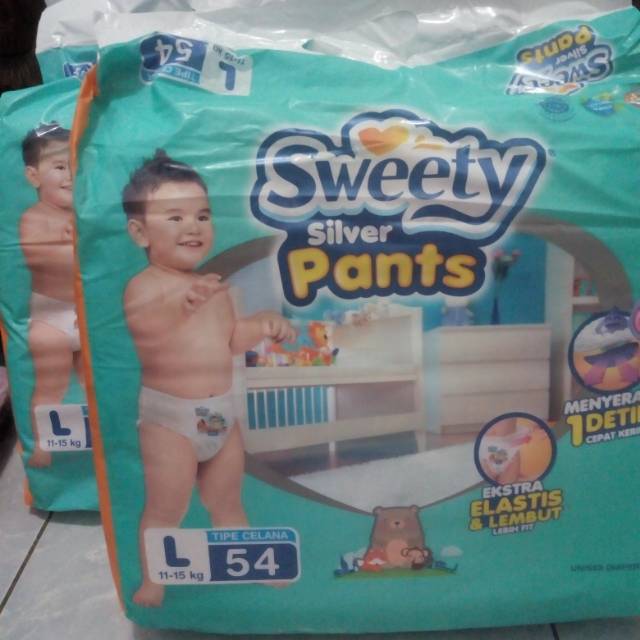 Sweety silver pants L