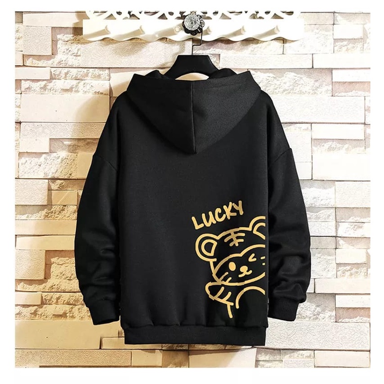 Sweater Pria Grosir Berkualitas - Lucky Lion Sweater