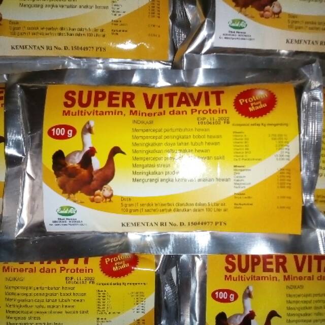 

Super vitavit netto : 100 gram