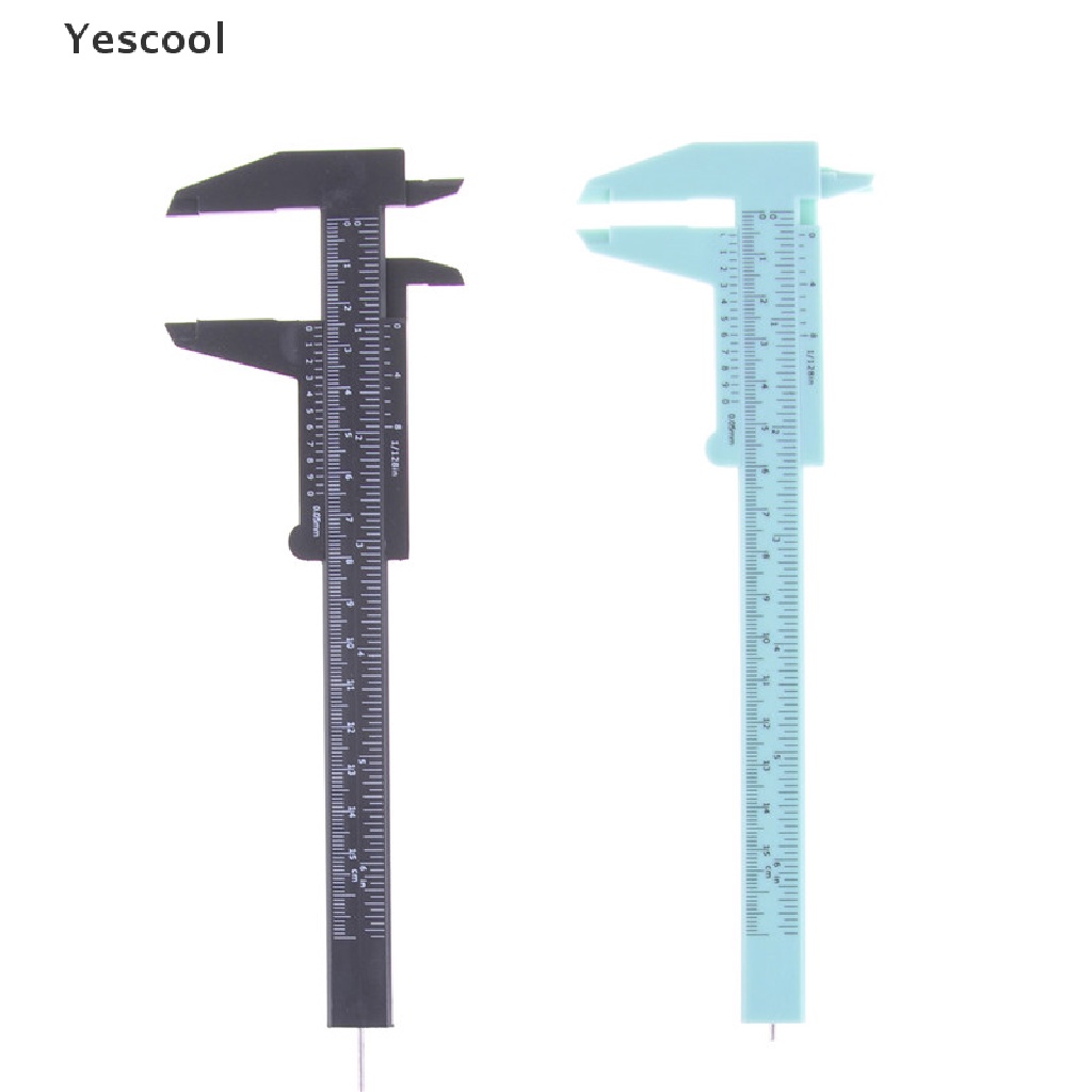 Yescool 1PC Jangka Sorong 6 150mm Bahan Plastik Untuk Mengukur Perhiasan