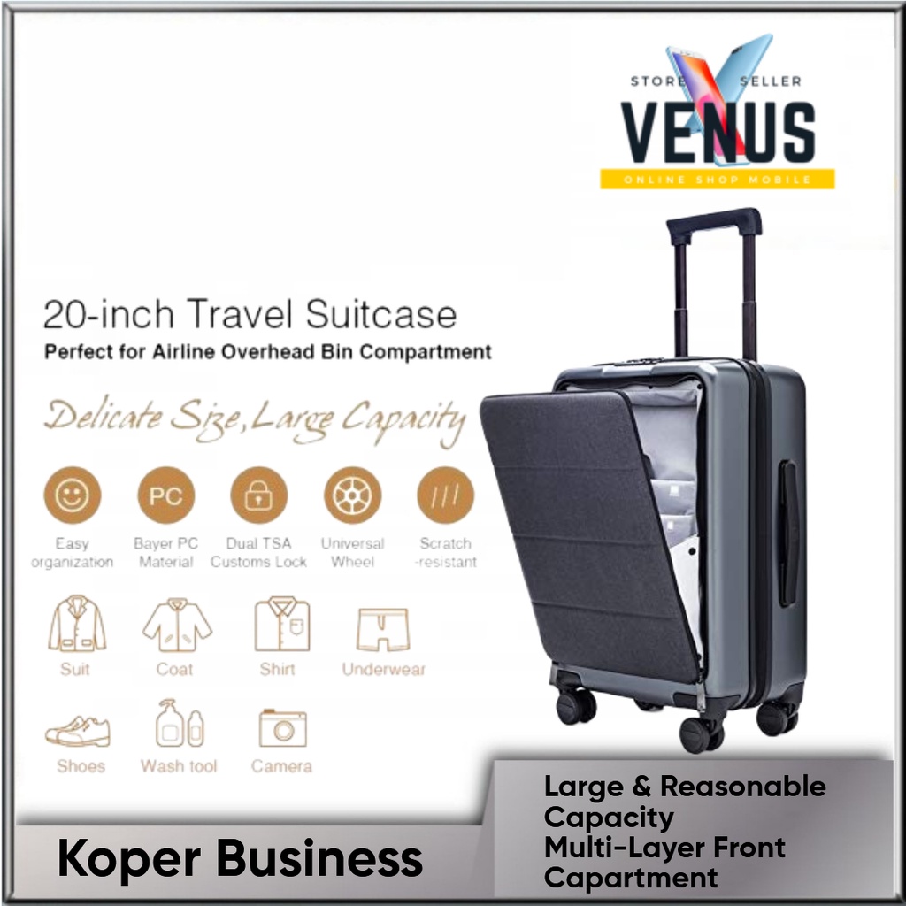 xioMi Koper Luggage Business 20 inch xioMi Koper Bisnis Travel Suitcase Kabin