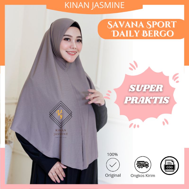 JILBAB INSTAN SPORT JERSEY Non Pet Topi Songko Kerudung Blus Slub Kaos Hijab Kerudung Sporty Olahrag