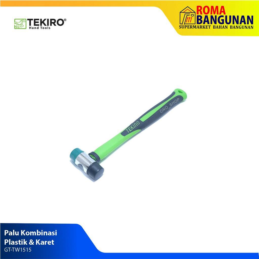 Tekiro Palu Kombinasi Plastik &amp; Karet 25mm-35mm / Palu Karet