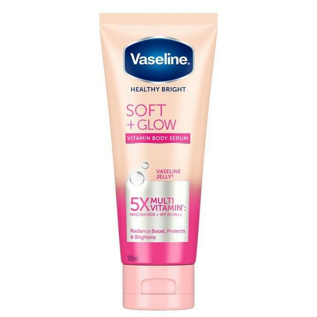 [Lailaiorire] VASELINE Healthy White Body Lotion SPF 30 / Hijab Bright Body Serum - Gel Serum Vitamin 180ml 180 ml