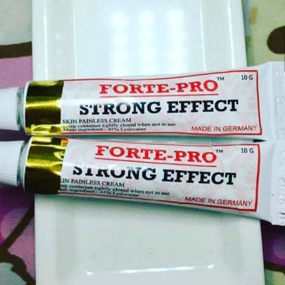 [SKU : QK6SW] ANESTESI Fortepro CREAM / CAIR forte pro