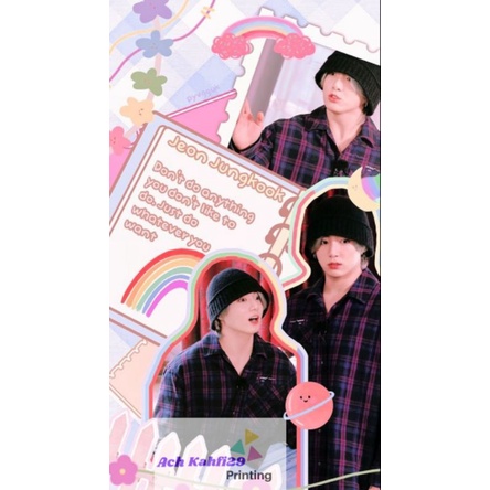

STIKER KPOK KOREA(UK 8cmx12cm)