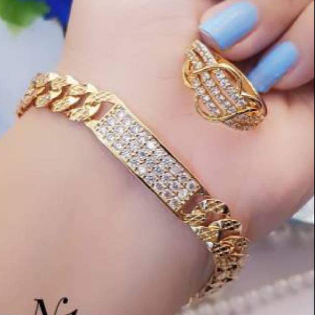 Xuping set perhiasan lapis emas 24k 2608