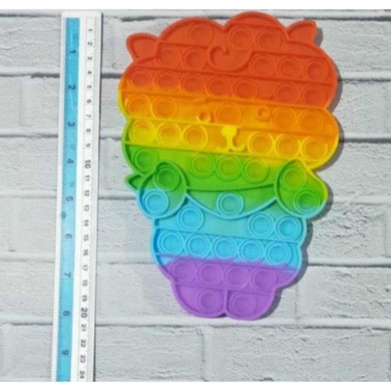 POP IT JUMBO MACARON | POP IT JUMBO | POP IT JUMBO MURAH-RJ 20cm