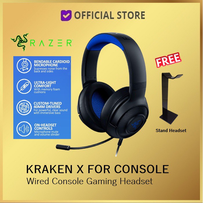 Razer Kraken X For Console Gaming Headset Shopee Indonesia