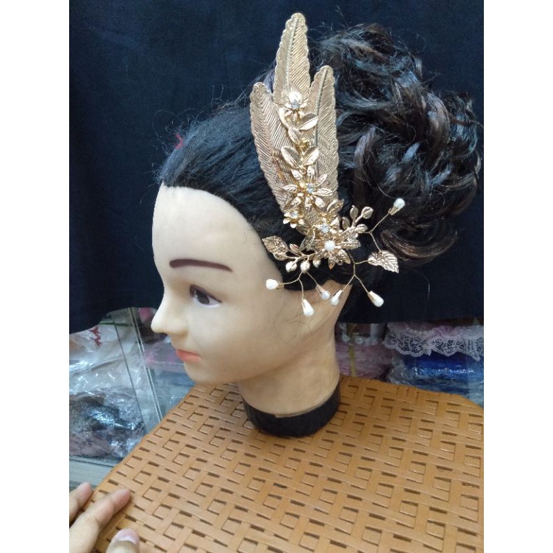 Headpiece Daun Etnix-Headpiece Pesta