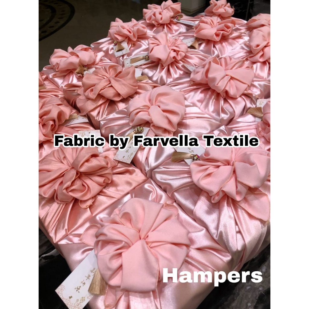 BAHAN KAIN PER 1 meter Kain SATIN SILK / SATEEN SUTRA PREMIUM