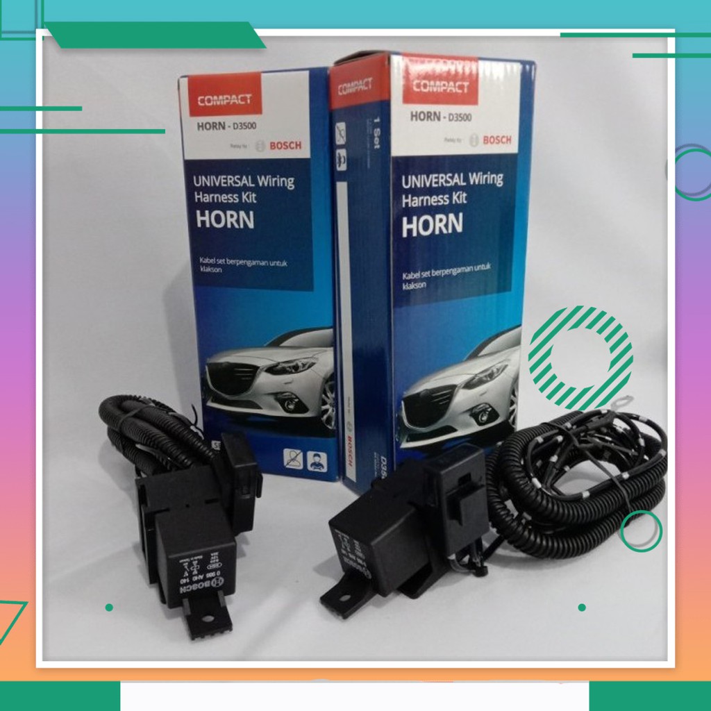 KABEL RELAY KLAKSON MOBIL MOTOR BOSCH COMPACT D3500 ORIGINAL