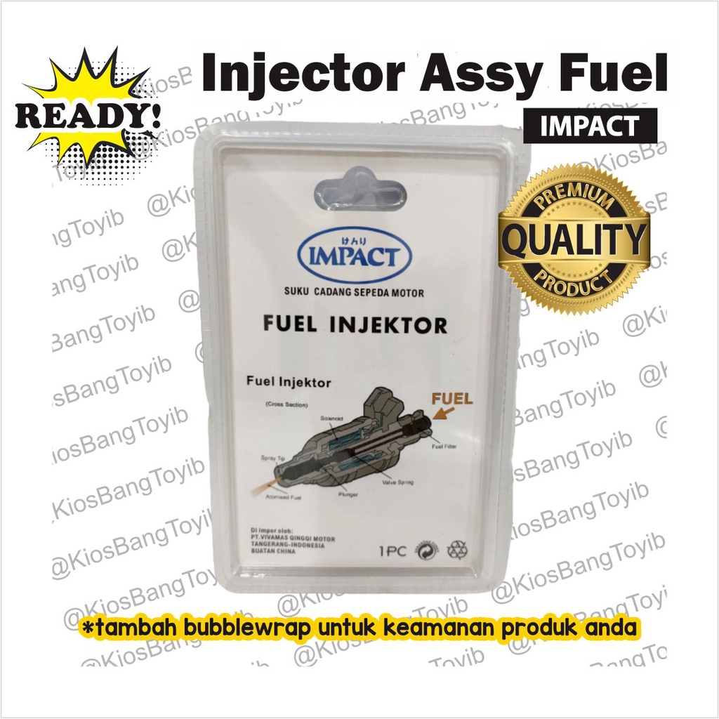 Injector Injektor Assy Fuel - Honda Beat FI Scoopy Spacy Vario (IMPACT)