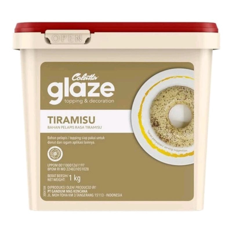 

Glaze Colatta Tiramisu 1kg