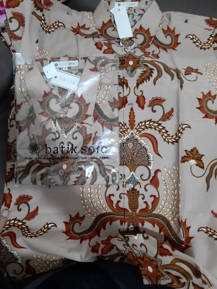 Batik Solo - Reg Men S/s Pari Seto