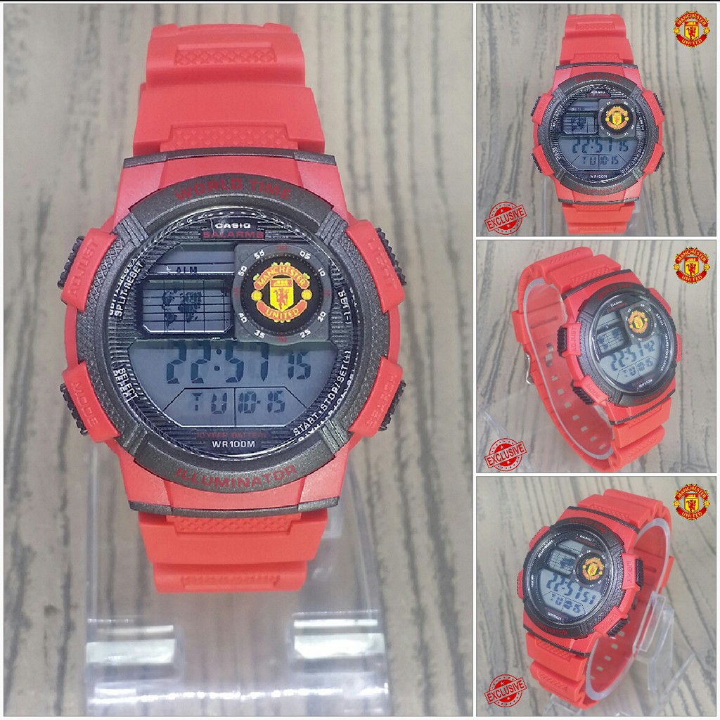 [SUPER EXCLUSIVE] JAM CASIO ILLUMINATOR MANCHESTER UNITED DIGITAL