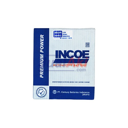 Incoe Premium NS40Z (Aki Mobil / Accu Mobil)