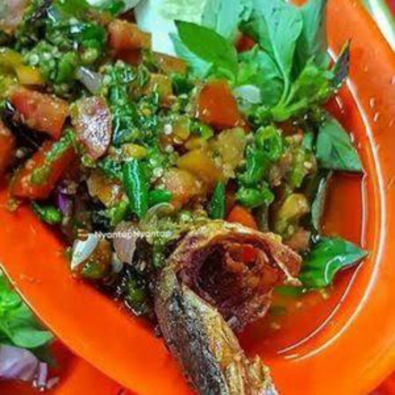 

lele pecak+nasi