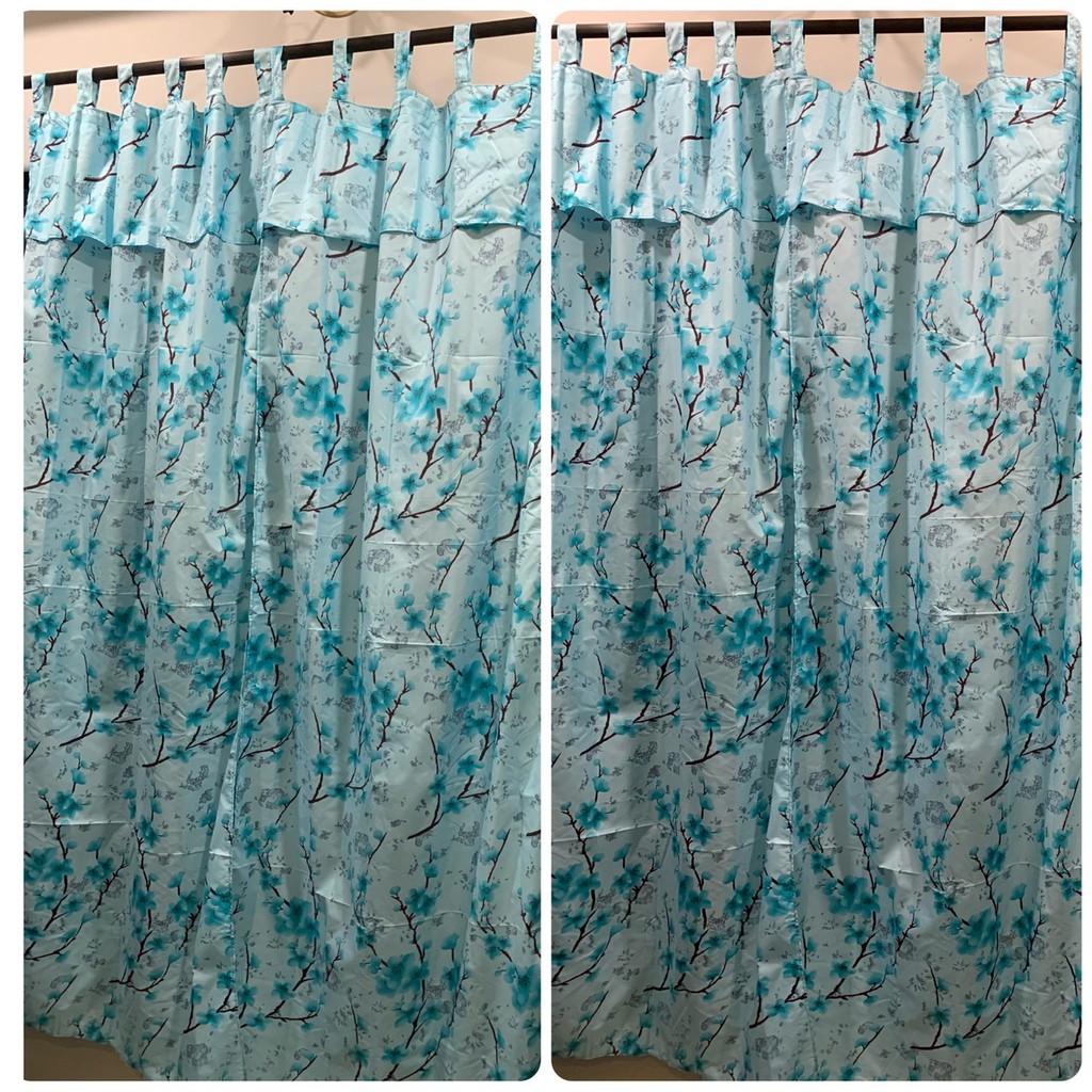 [ PINTU DAN JENDELA ] GORDEN TALI + PONI MOTIF BUNGA SAKURA TOSCA