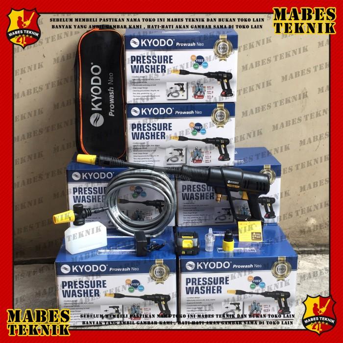 Cleaner Kyodo Prowash Neo / Mesin Steam Jet Cleanner - Dc Cordless Baterry