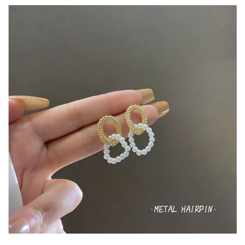 Retro debutante baroque mutiara anting-anting 2021new fashion anting-anting wanita musim panas niche