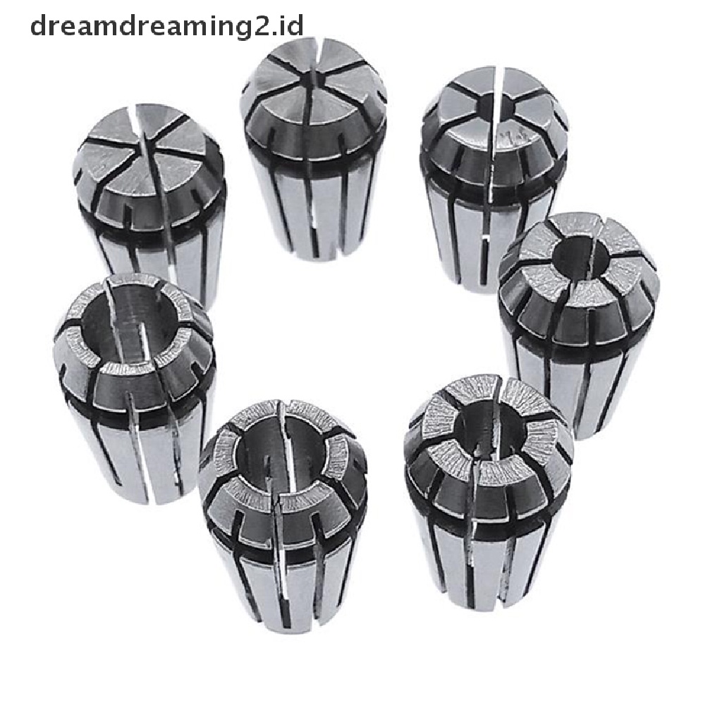 (LIKE) Er11 Set Collet Chuck Pegas Untuk Mesin Bubut CNC Milling