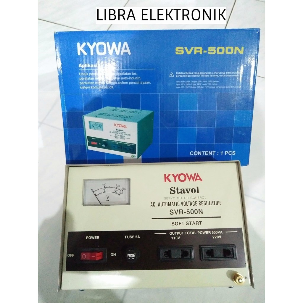 STAVOL STABILIZER KYOWA 500 Watt ASLI