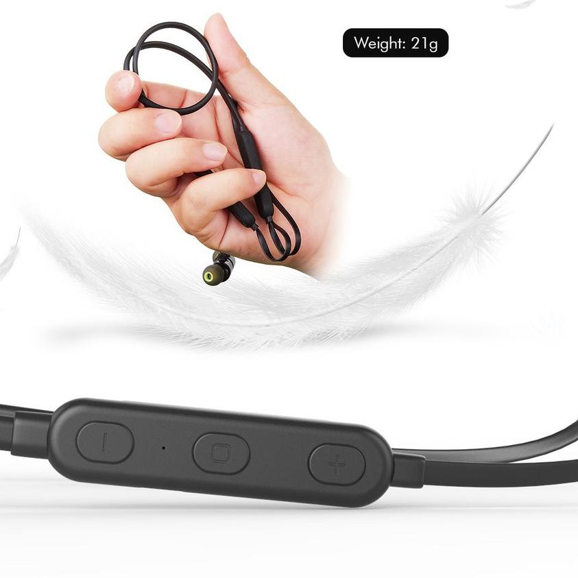 ♗ MQ Sport Bluetooth Earphone Wireless Headset Neckband Stereo with Magnetic Buds M2 ➬