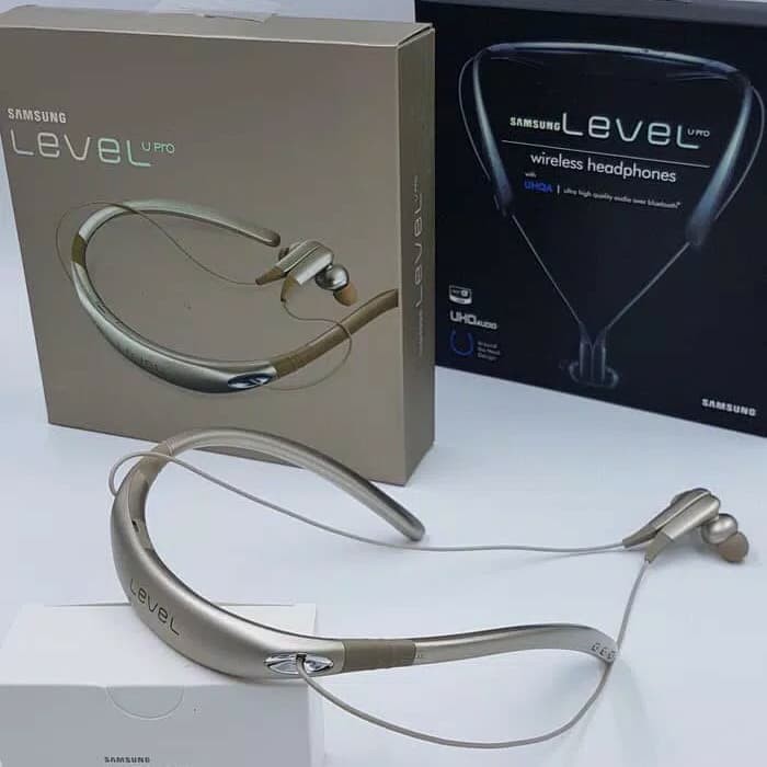 Headset Bluetooth Wireless Samsung Ori Level U Pro - Putih
