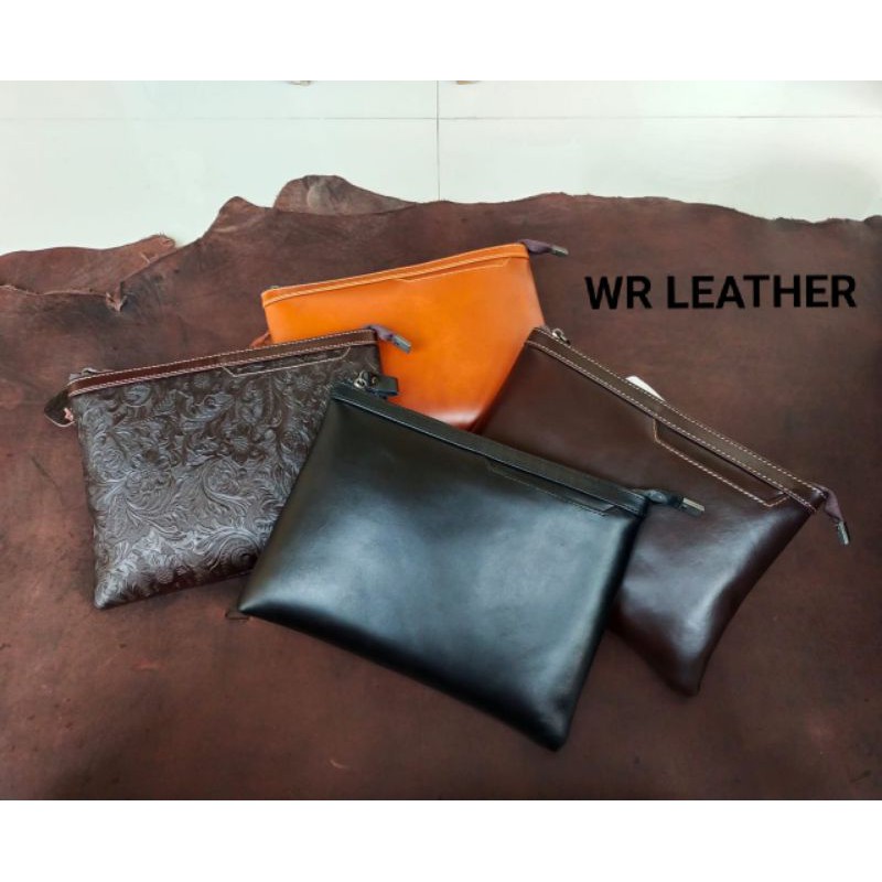 Clutch bag, Handbag Classic Kulit Sapi Asli