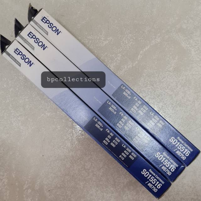 Pita Printer Epson Ribbon Cartridge Lx300+ Lx-300+/300+II /8750/800  Pita Printer Epson Lx310 Lx-310