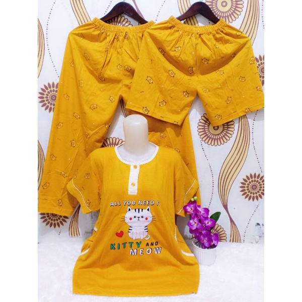 TERBARU BAJU TIDUR TESSA 3 IN 1 MEREK TESSA/PATRICIA