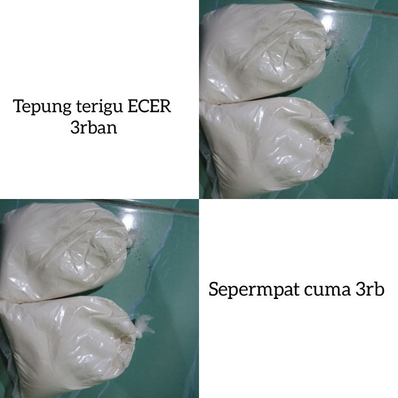 

TEPUNG TERIGU SEPEREMPAT LOS MURNI 100%