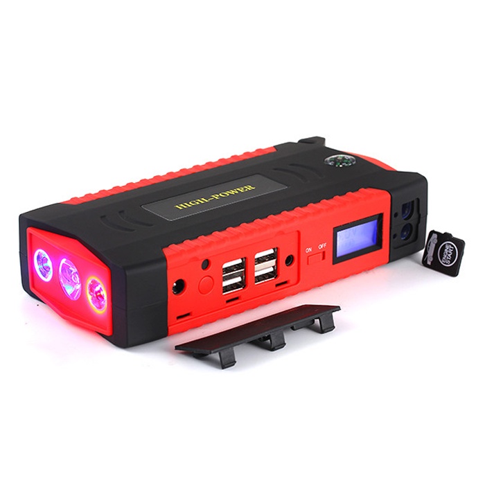 BERGARANSI!! YOUNGPRO  Multifunction Car Jump Starter Real 12000mAh Car Jumper YJS01