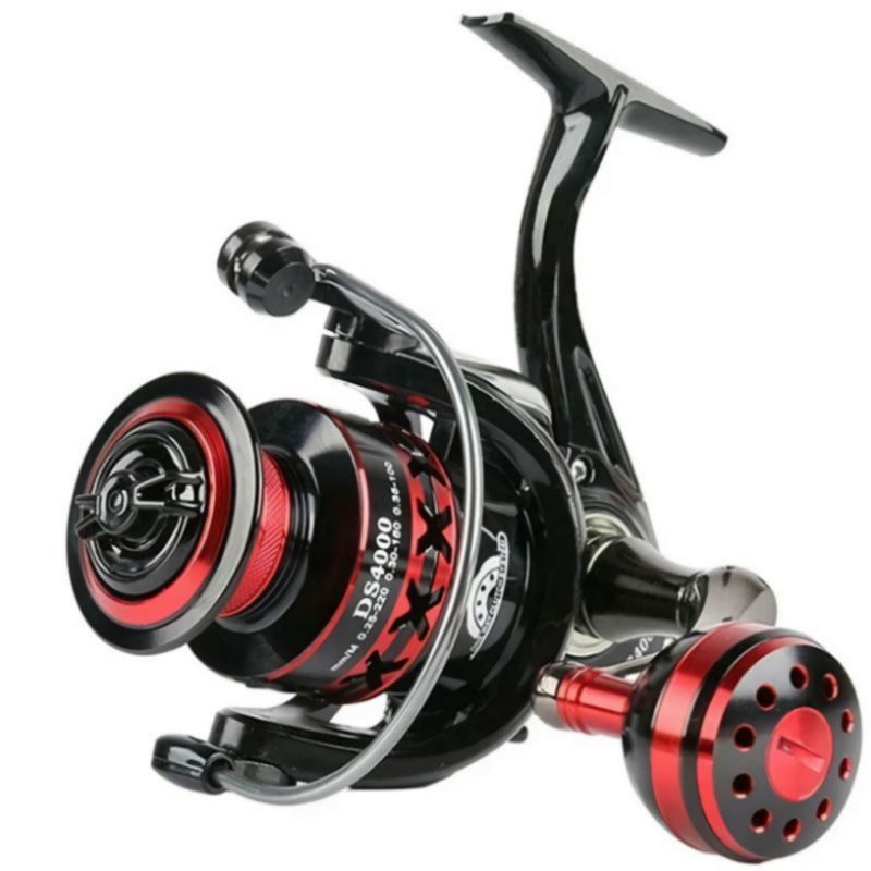 Deukio Reel Pancing Fishing Reel Spinning Kuat Max Drag Power 13KG DS2000 AR2000Rel Ril Rill Rell Re