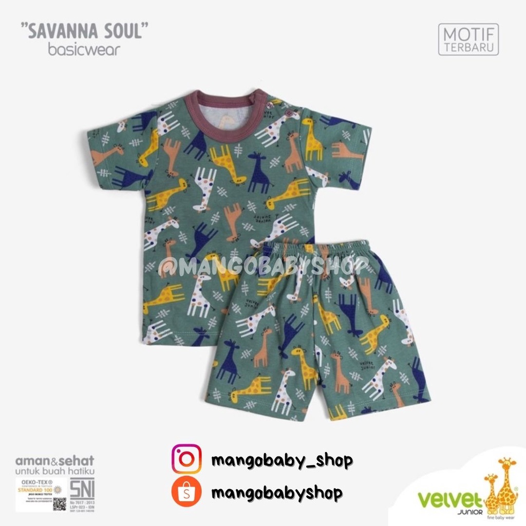 velvet setelan oblong pendek bayi anak M L XL XXL