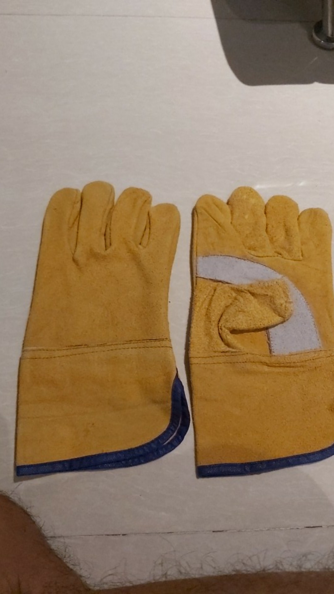 Sarung Tangan Welding Pendek 10inch Kulit Split Sapi / Gloves Safety Las