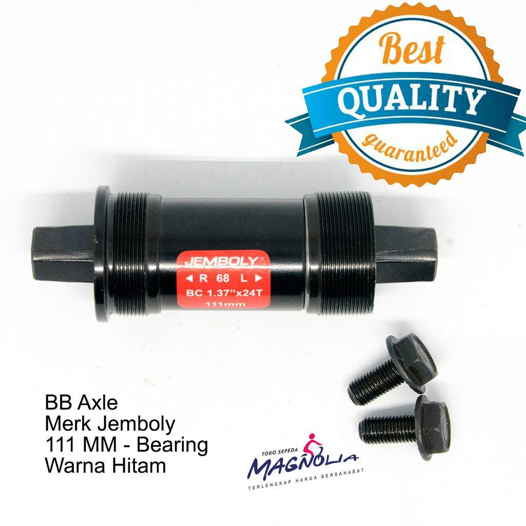 BB Bottom Bracket As Tengah Bearing Sepeda MTB Gunung 111MM Jemboly