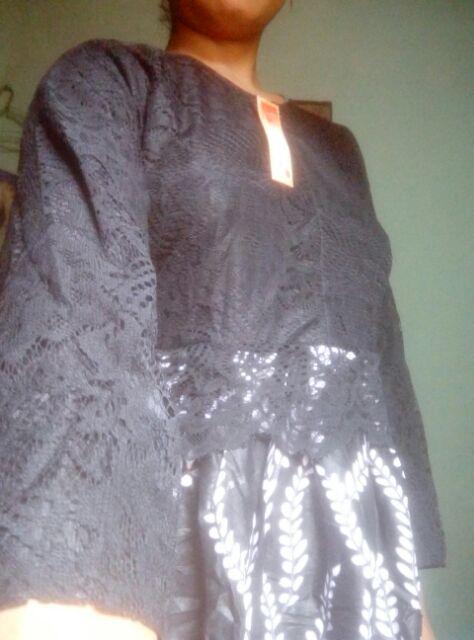 Couple Batik Kebaya Brocade Sarah Cakrawala Lengan Panjang