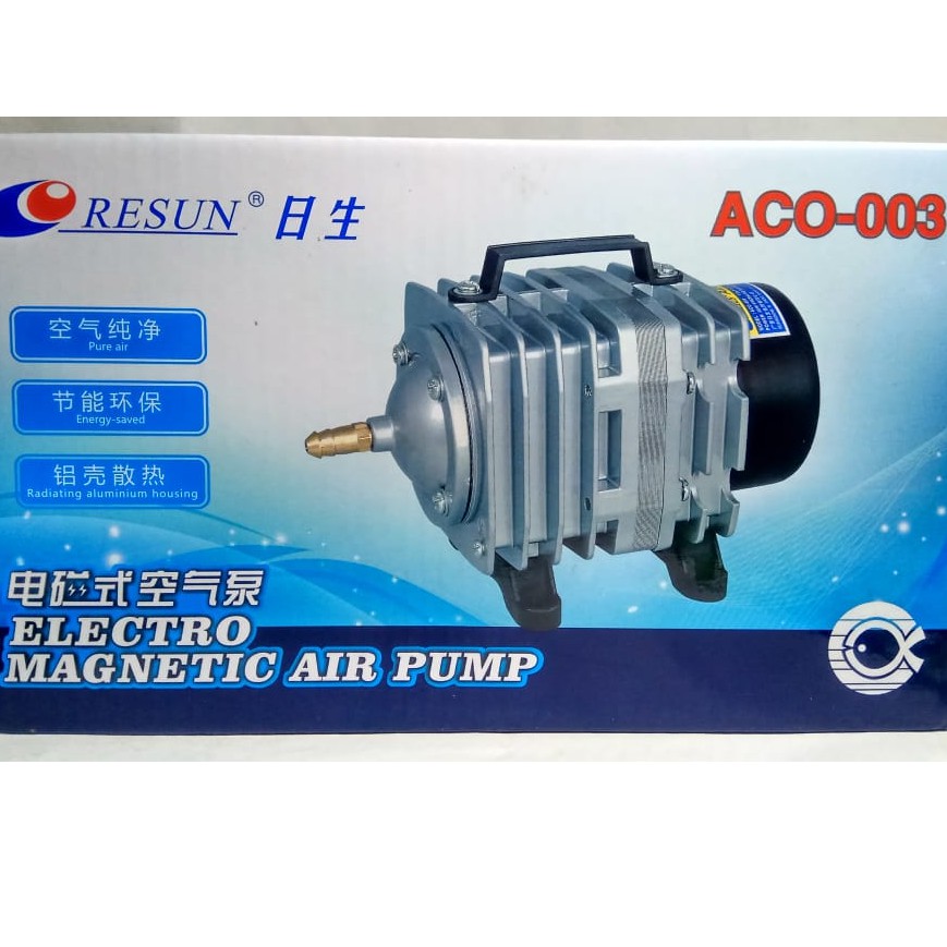 RESUN ACO 003 POMPA UDARA / AERATOR / AIR PUMP KOLAM / AERATOR RESUN ACO003/ BLOWER RESUN ACO 003
