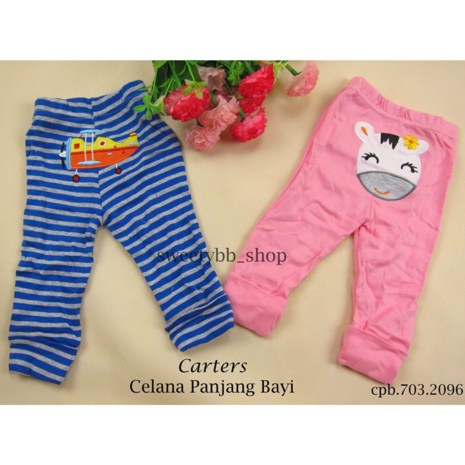 celana panjang carte bordir 5 in 1 premium quality / baby pants carte