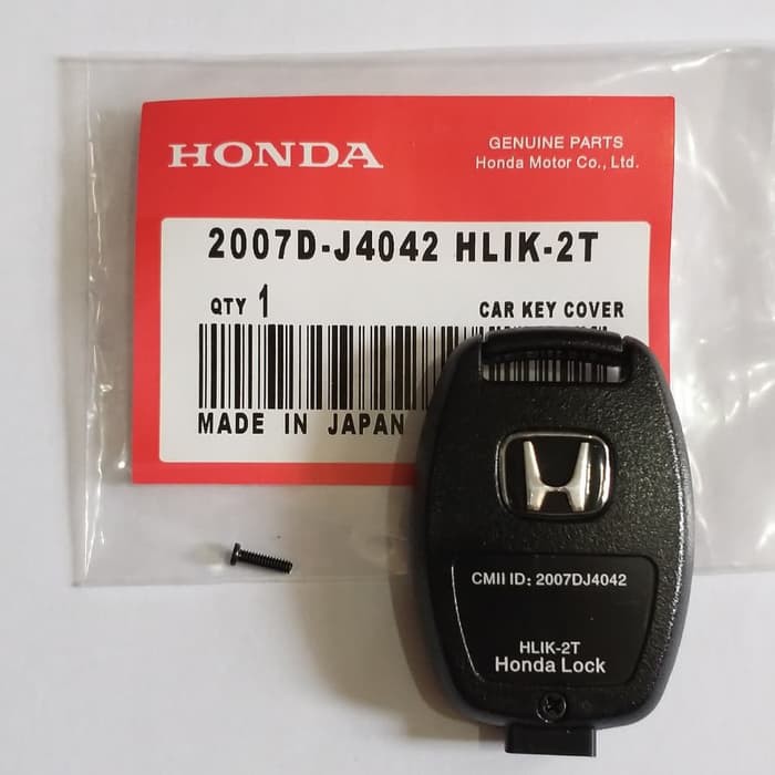 ORIGINAL! CASING RUMAH COVER CASE SARUNG KUNCI REMOTE MOBIL HONDA CRV JAZZ BRIO MOBILIO CITY OEM