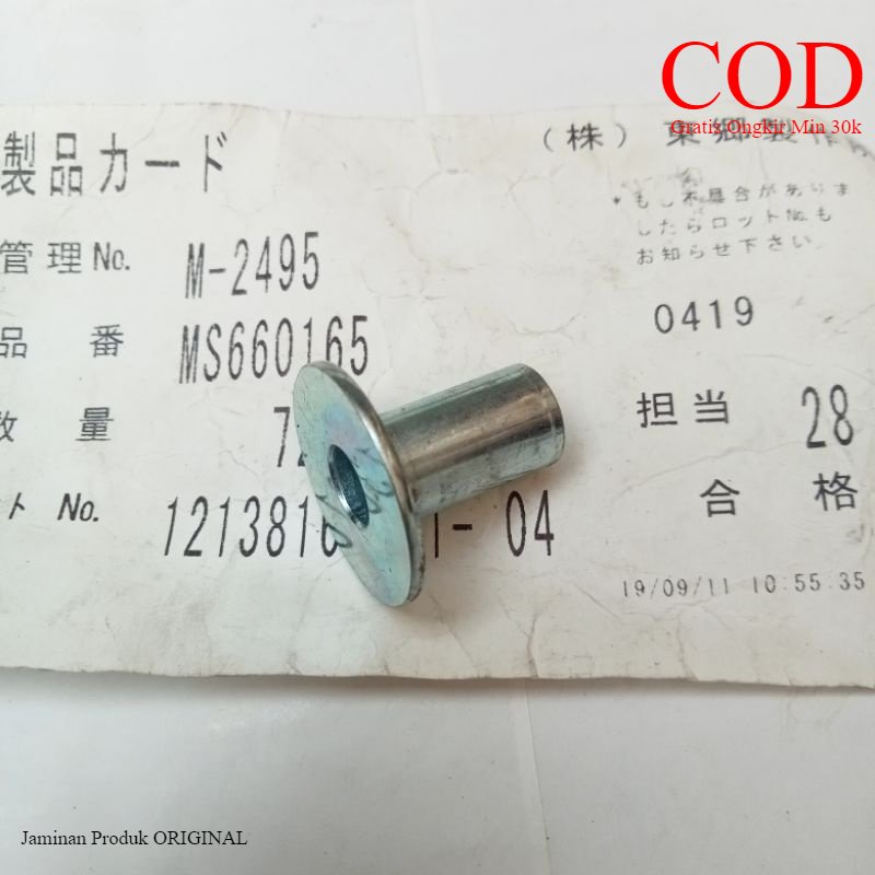 #bosh ring m6 baut 10 panjang ring topi