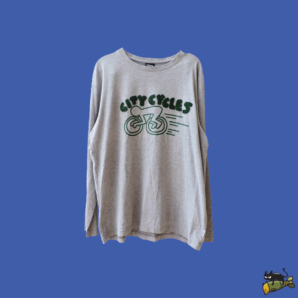 Keith Haring X Uniqlo 'City Cycles' Long Sleeve T-Shirt