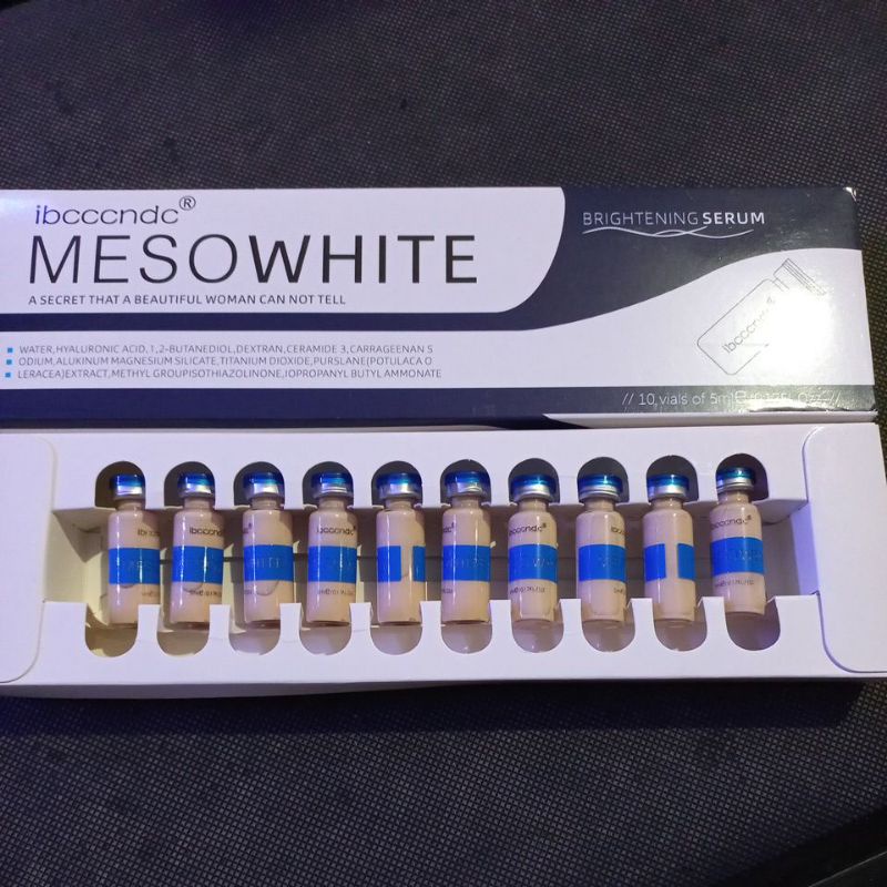 MESOWHITE PER BOX ISI 10 AMPULE